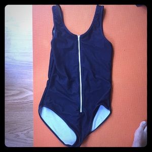 American Apparel Jean Onesie